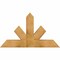 Ekena Millwork Saratoga Rough Sawn Timber Gable Bracket, Western Red Cedar, 48"W x 28"H x 6"D x 6"F, 14/12 Pitch GBW048X28X0606SAR00RWR - alternate 1